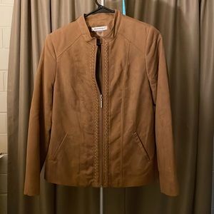 Allison Daley faux suede jacket